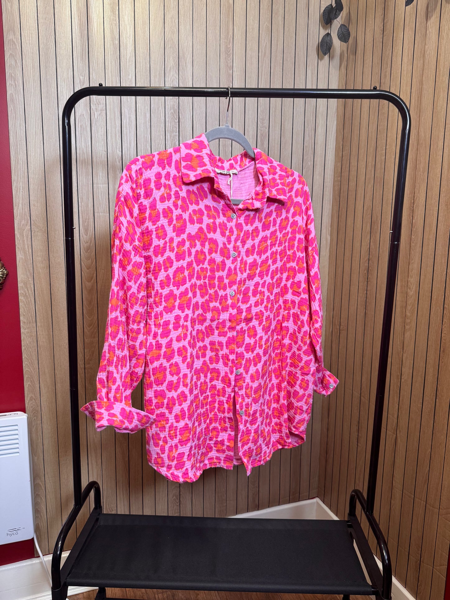 Oversized Cotton Gauze Style Shirt